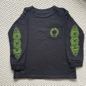 Kids Chromehearts horseshoe long sleeve
